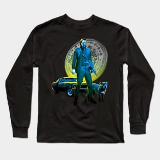 John Wick - Lone Hitman and Cub Long Sleeve T-Shirt